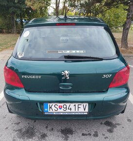 Predám Peugeot 307, 2002, 1.6, 80kW, nová STK - 2