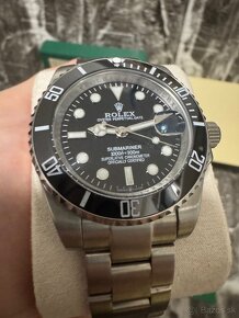 Rolex Submariner Cierne Hodinky - 2