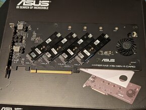 ASUS Hyper M.2 x16 Gen 4 NVME - 2