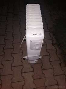 Elektrický olejový radiator ETW 2500 W , - 2