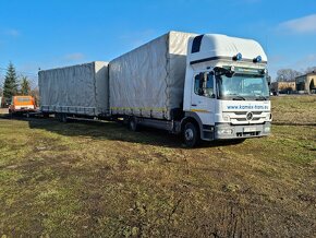 Mercedes-Benz Atego 1224 HDS HIAB TANDEMOVÝ ZÁVĚS 2011r - 2