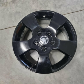 Originál Škoda HELIOS disky čierne 5x112 R15 ET50 - 2