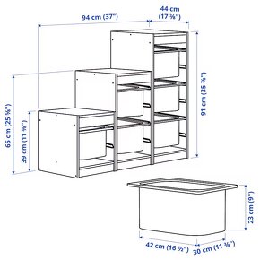 Policovy regal IKEA - 2