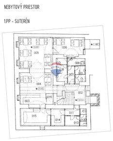 Predaj nebytových obchodných priestorov:  169 m2 v centre Ko - 2