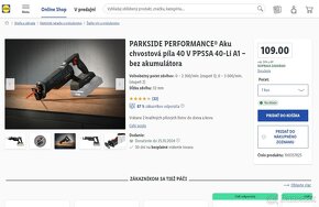 PARKSIDE PERFORMANCE® Aku chvostová píla 40-v-ppssa-40-li-a1 - 2