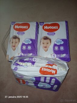 Detské plienky 4 Huggies - 2