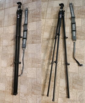 Manfrotto 190B Pro Tripod + guľová hlava + popruh / 100€ - 2