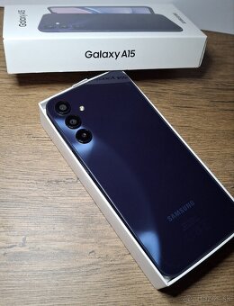 Samsung Galaxy A15 Blue Black 128GB-ZÁRUKA - 2