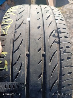 Predám letné pneumatiky značky pirelli 225/50 r17 - 2