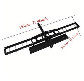 Nosič motorky na ťažné zariadenie - 2