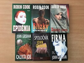 Andrewsová , Dick Francis, Cook, Grisham - 2