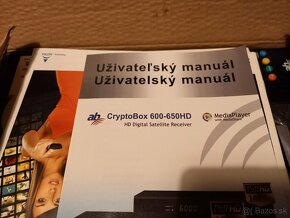 Satelitný prijímač AB CryptoBox650HD - 2