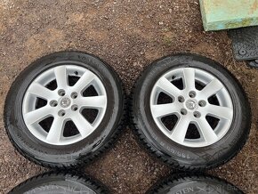 Elektróny 5x112 so zimnými pneu 195/65 R15 - 2