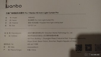 Xiaomi Wanbo Hd Anti-light platno - 2