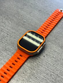 Apple Watch Ultra 49mm Titanium/ Orange Band - 2