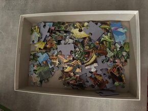 Detske neonove puzzle Dino - 2