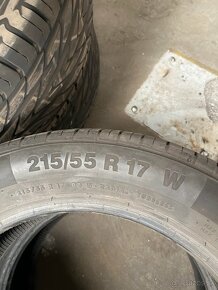 215/55 R17 Continental letné - 2