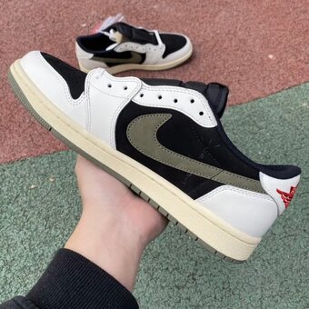 Nike Air Jordan 1 Low Travis Scott Olive - 2