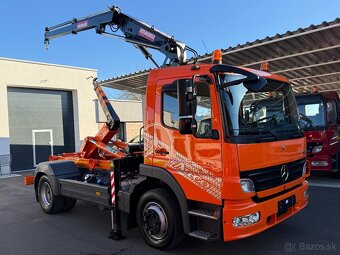 MERCEDES-BENZ ATEGO 1218 HÁKOVÝ NOSIČ HYDRAULICKÁ RUKA - 2