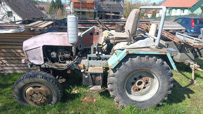 Traktor - Domáca výroba - Motor Slavia a vlečka - 2