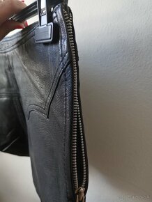 kožené krátke nohavice - 2
