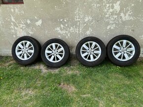 5x112 r16 kolesa VW original alu disky elektrony - 2