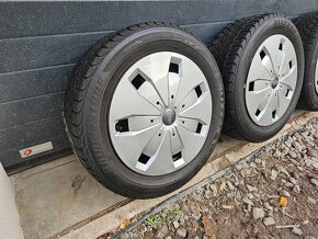 ZIMNÁ SADA AUDI 5x112+BRIDGESTONE BLIZZAK 205/55 R16 - 2