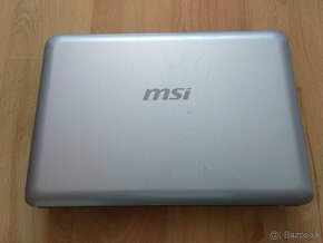 predám polofunkčný netbook MSI U135 - 2