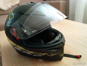 Prilba AGV K-5 S Thorn 46 Matt Black White Yellow, veľ. XS - 2