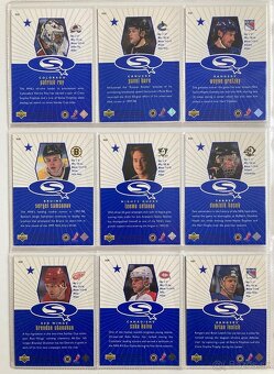 1998-99 Kompletny insert set SQ1-SQ30 Starquest Blue - 2