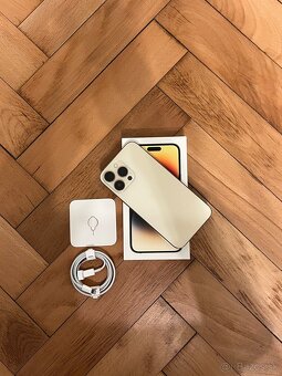 iPhone 14 PRO MAX GOLD - PERFEKTNÝ STAV - 2