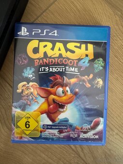 Ps4 slim 500gb + Crash - 2