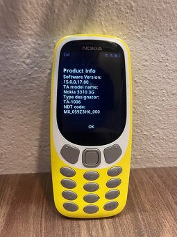 ☑️ Nokia 3310 nová (TA-1008) - 2