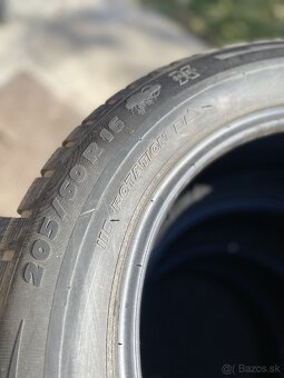 Zimné pneumatiky MICHELIN 205/60 r16 + disky - 2