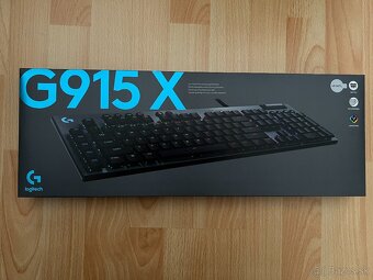 Predám hernú klávesnicu Logitech G915 X - 2