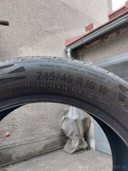 Letné pneumatiky Continental 245/45 R18 - 2