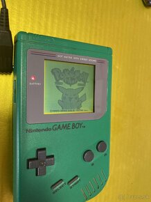 Nintendo Gameboy DMG-01 Transparent a zelený - 2