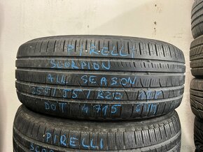 R20 255/55 Pirelli All Season Scorpion 110Y 2x6MM DOT4715 - - 2