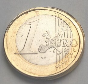 Chyborazba - 1 euro UNC Nemecko 2000 F - 2