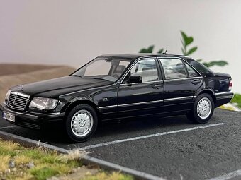 1:18 Mercedes-Benz S600 V12 (W140) - Black - NOREV HQ - 2