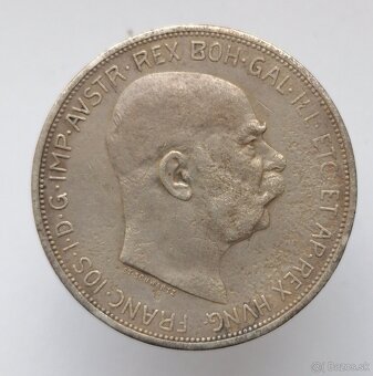 5 Koruna František Jozef I., 1909 bz - 2