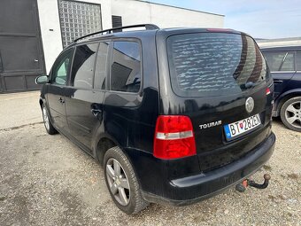 Predám vw touran, 1,9tdi, búrané - 2