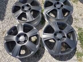 4x100 r15 hliníkové disky Opel grafit, Hyundai, Kia - 2