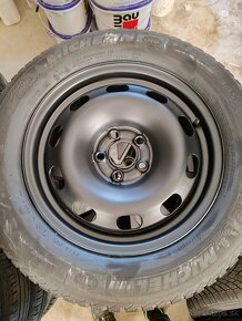 Plechove disky 5x100 VW R15 - 2