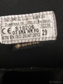 BOSP vojenská stredne vysoká obuv Goretex /43,5/ - 2