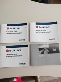 Suzuki servisná knižka - 2