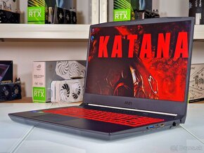 Herný notebook MSI KATANA | RTX 3070 | i7-11800 | ZÁRUKA - 2