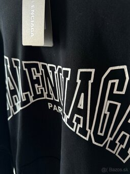 Balenciaga college black mikina - 2