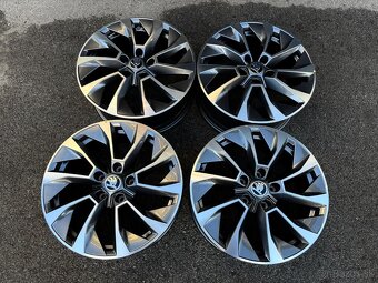 ORIGINAL ŠKODA OCTAVIA/KAROQ DISKY 5x112 R17 TOP - 2