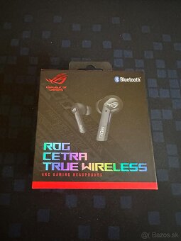 Herné bezdrôtové slúchadlá ASUS ROG Cetra True Wireless. - 2